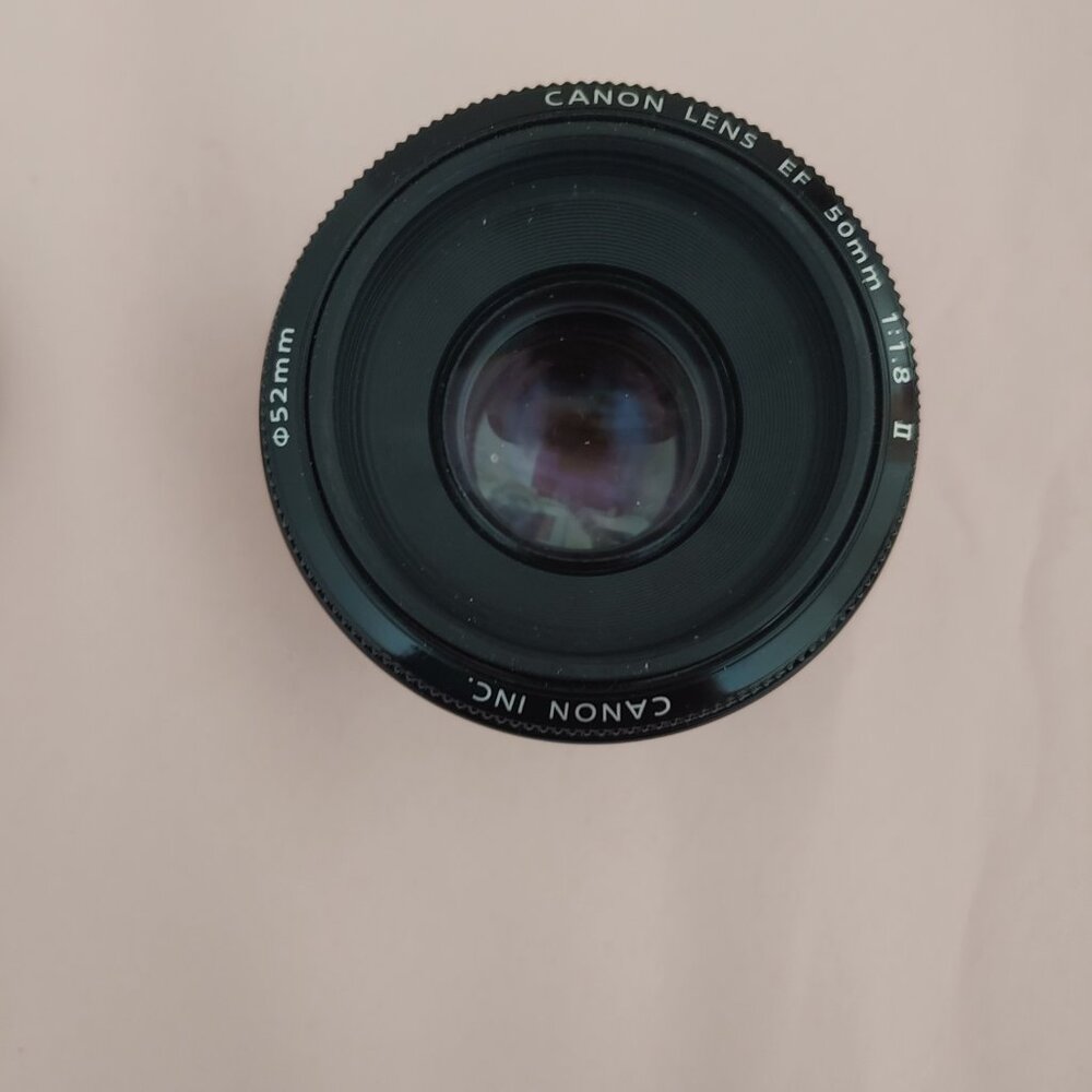 Canon Lens- 50mm 1:1.8 II